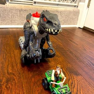 Imaginext jurassic world Indoraptor